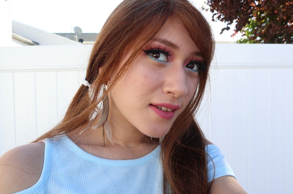 Bohemian inspired makeup look